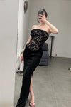 OUDE WAAG Core Velvet New Jet Sleeping skirt OW-23SS-SK05 Black